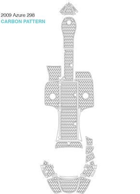এসজিএস মেরিন গ্রেড একটি ইভা 1.2x2.4 মি নৌকা নন স্লিপ প্যাড